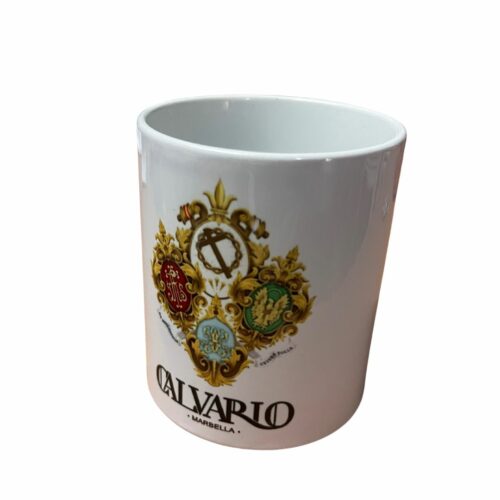 taza cerámica calvario